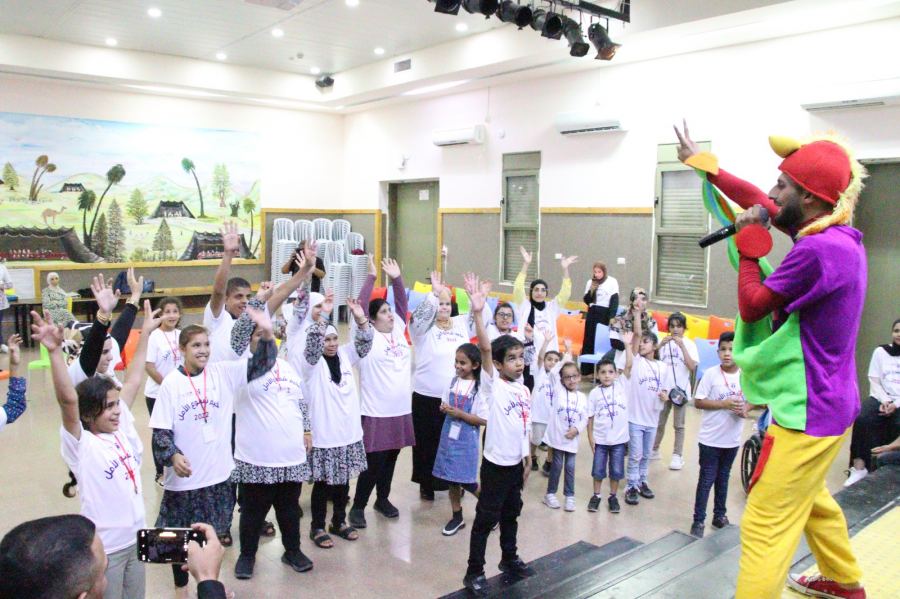 مخيم شموع الأمل 3 في المركز الجماهيري رهط 